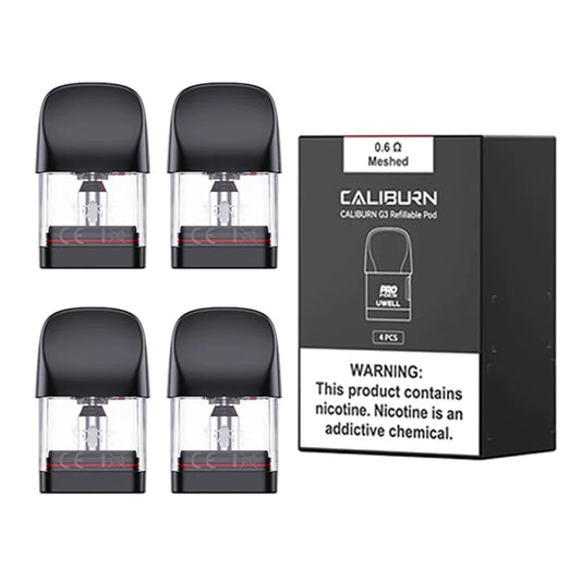 Caliburn G3 Pods by Uwell - 4 Pack - Both Stores
