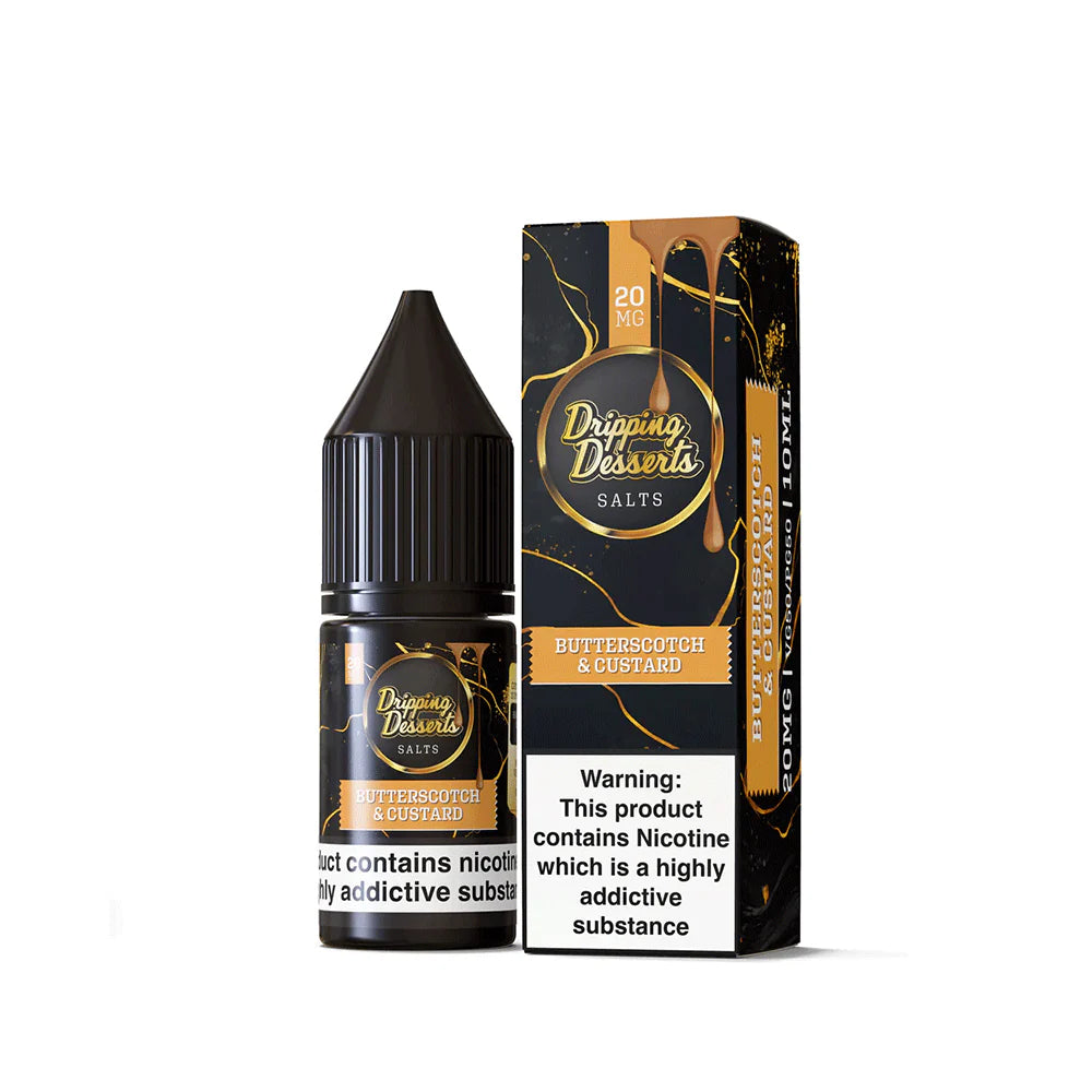 Dripping Desserts Butterscotch Custard Salt 10mls