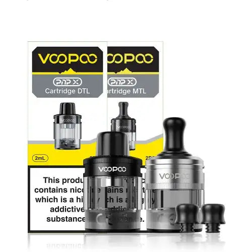 PnP X Replacement Tank (MTL / DL) by Voopoo - 2 Pack - Both Stores