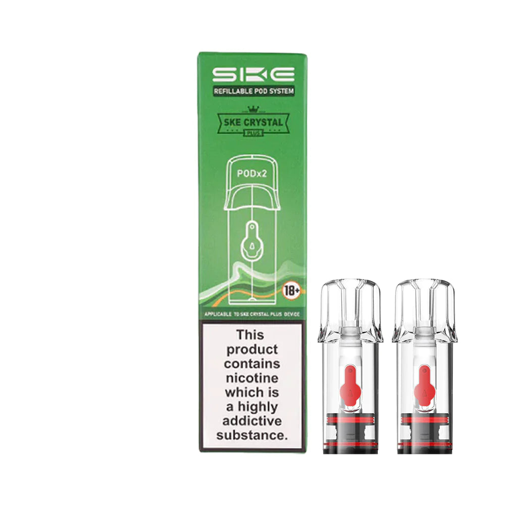 Crystal Plus Empty Refill Pods - x2 Per Pack - Shard End Only