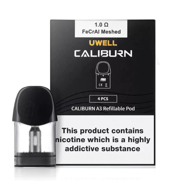 Caliburn A3 / A3s Pods by Uwell - 4 Pack - Both Stores