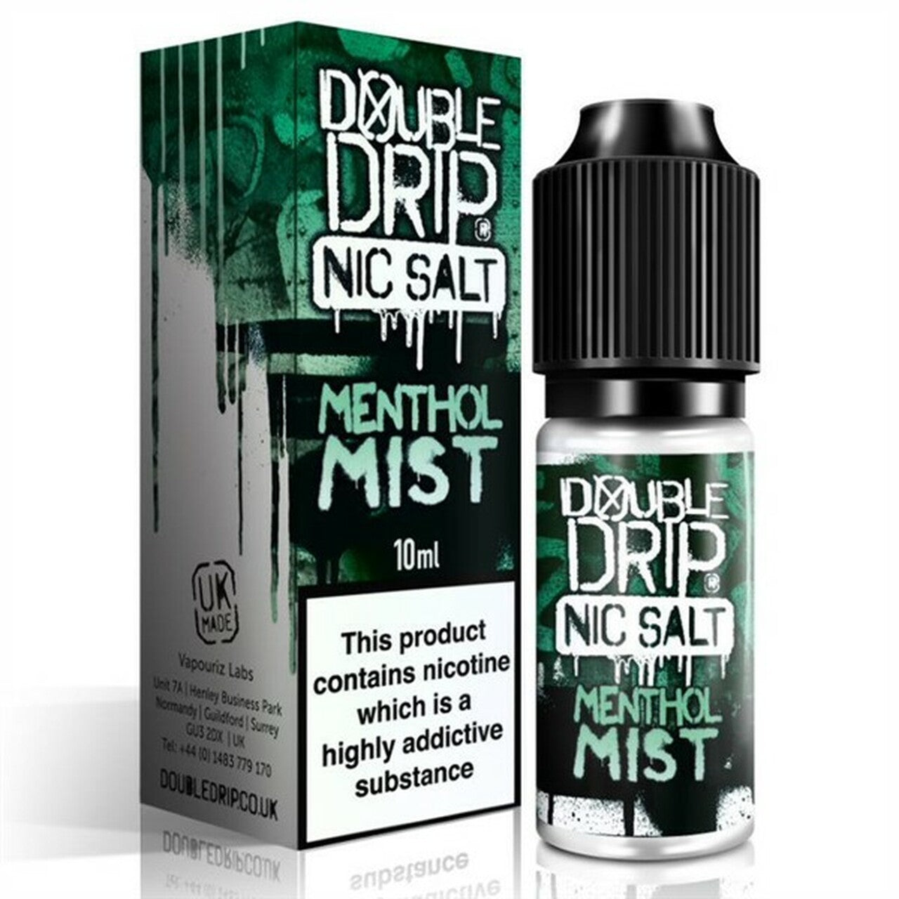 Double Drip Salt 10ml's (Menthol Mist)