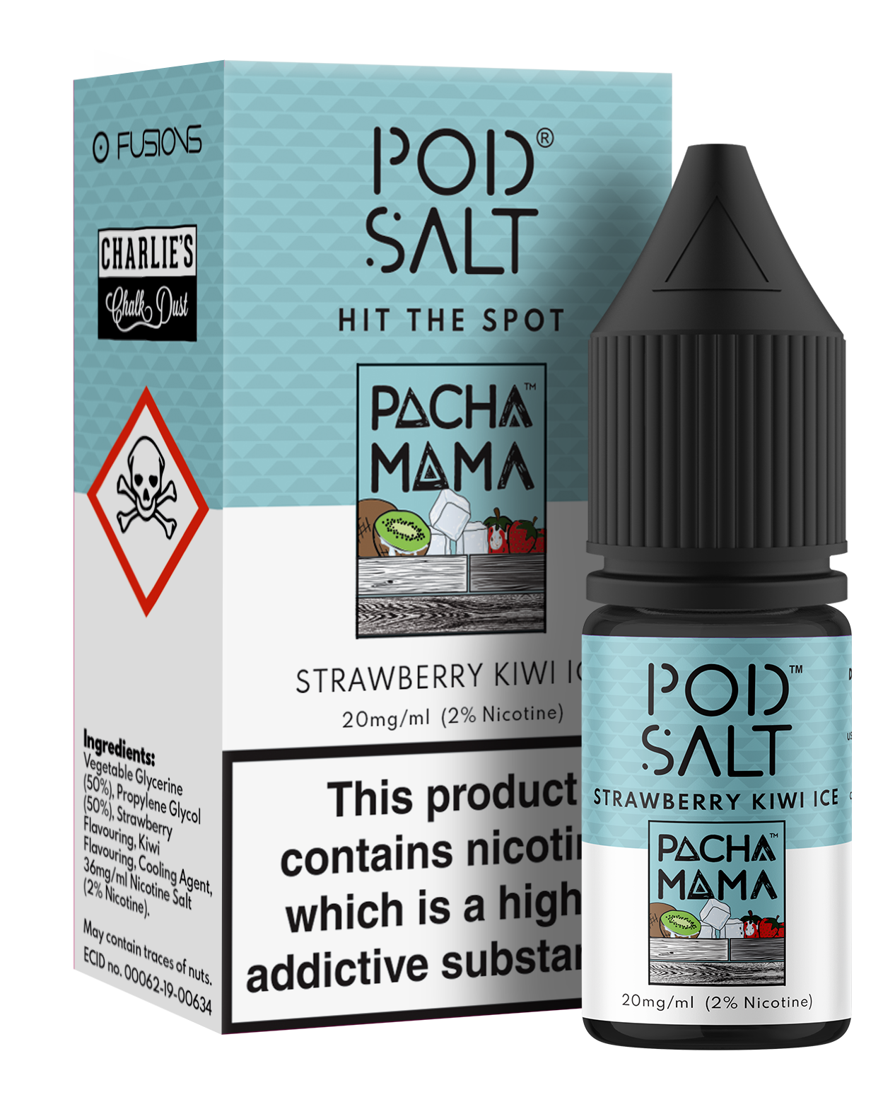 Pod Salts Fusions 10ml's- Both Stores