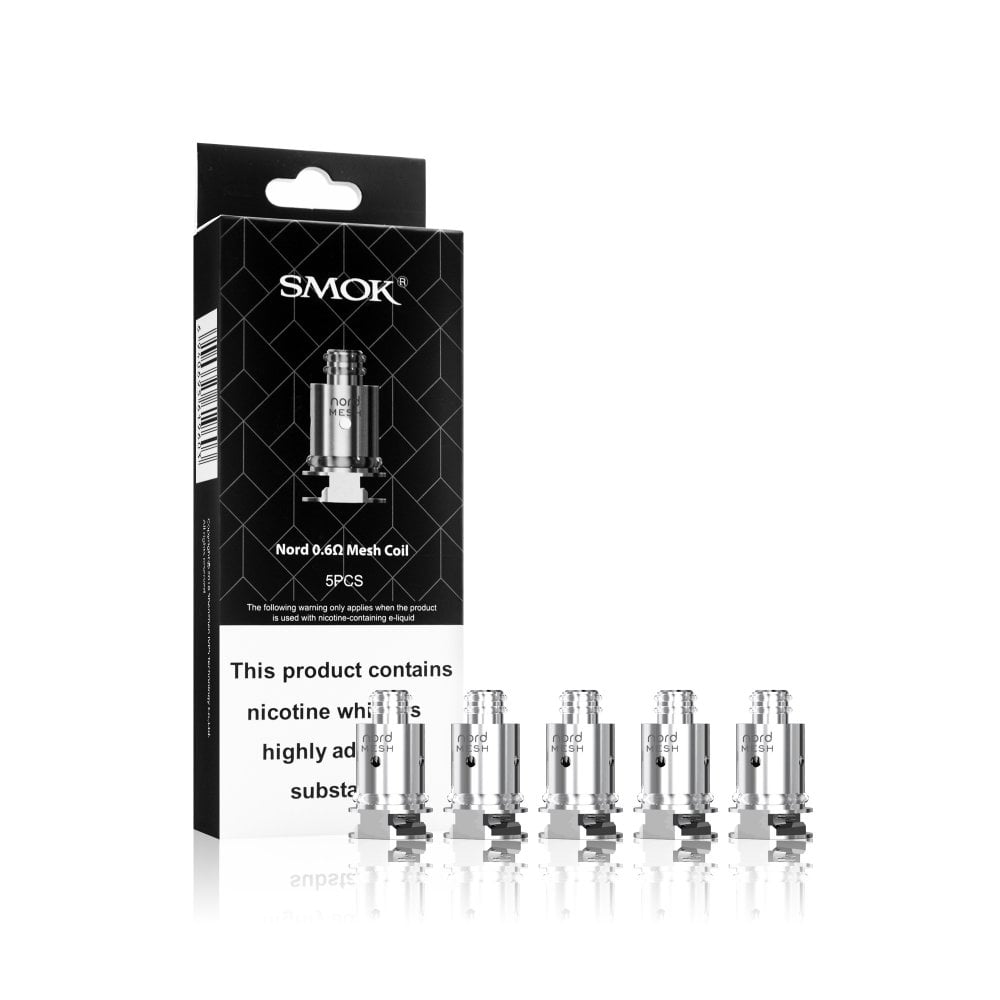 Nord Coils by Smok - 5 Pack - Shard End Only