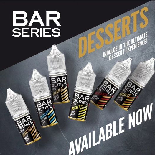 Bar Series Dessert Salts 10mls