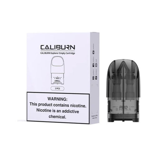 Caliburn Explorer 4ml Replacement Pods by Uwell - 2 Pack