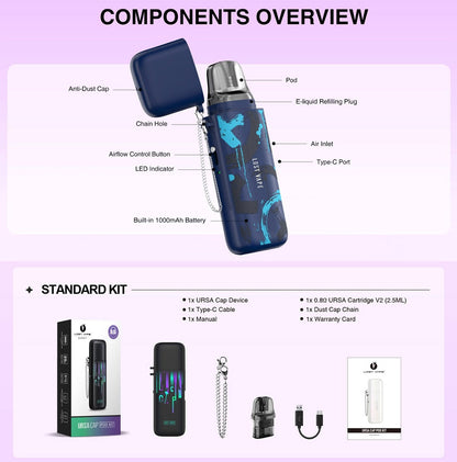 Ursa Cap Kit by Lost Vape