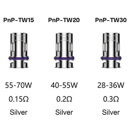 PnP Coils by Voopoo - 5 Pack