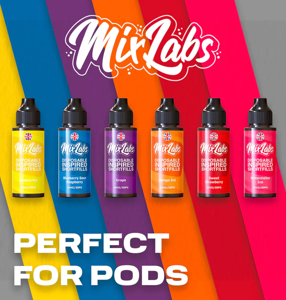 Mix Labs 50/50 100ml Shortfills