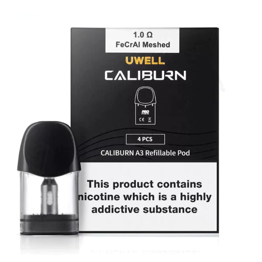 Caliburn A3 / A3s Pods by Uwell - 4 Pack